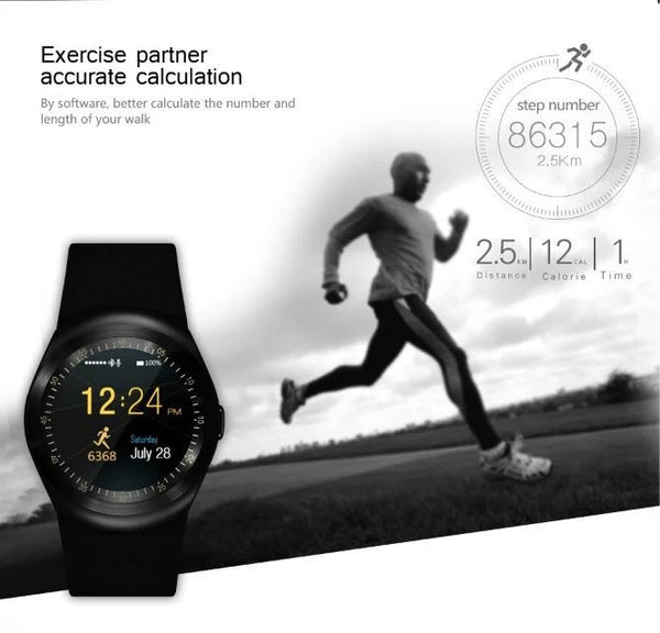 Smart Watch Men &  Women Wearable Devices With Sim Card Bluetooth.